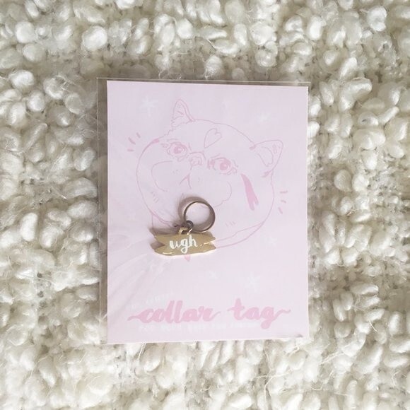 Hello Harriet Cat keychain and 'Ugh' tag - Picture 5 of 8